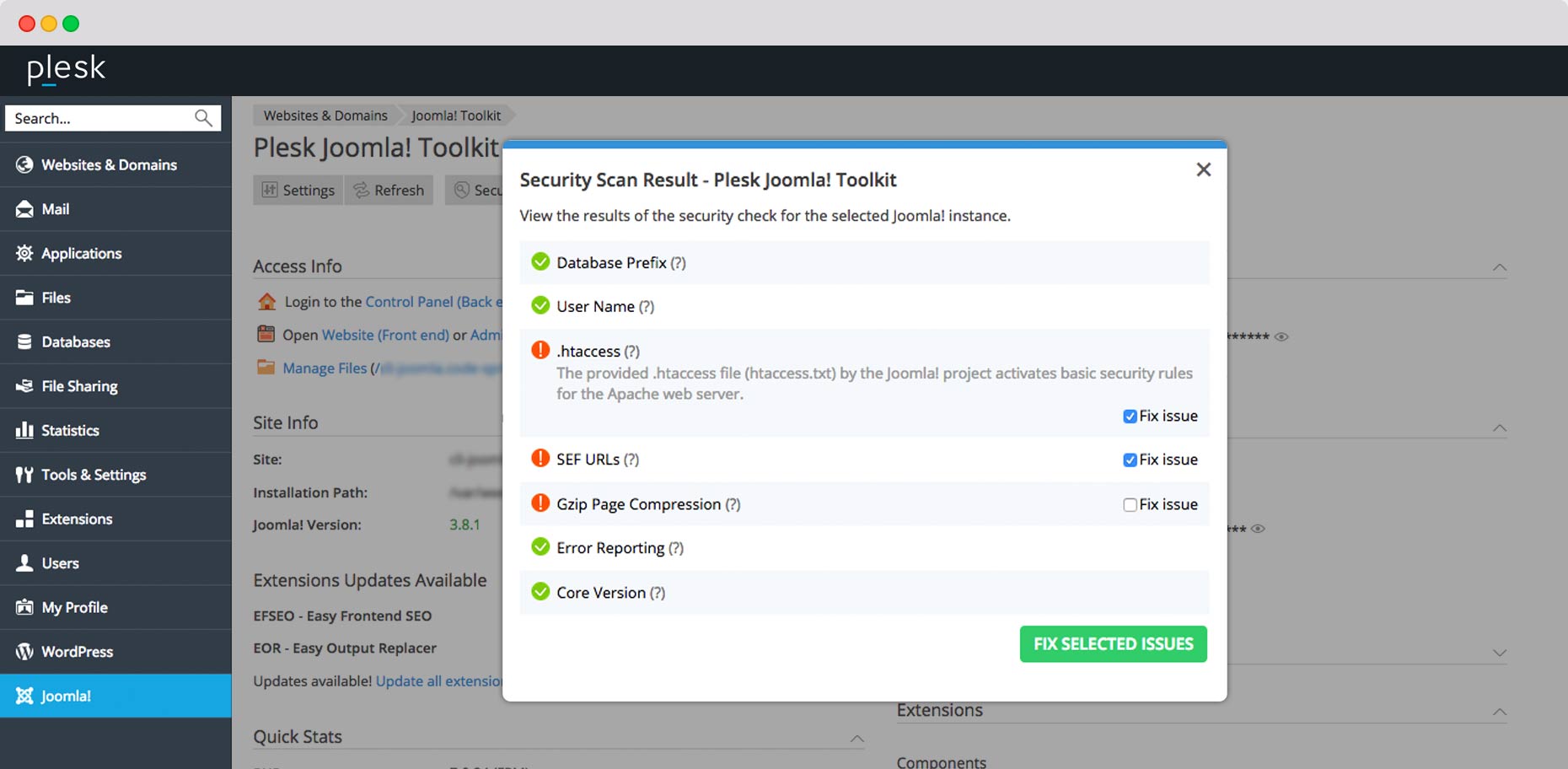 Joomla-Toolkit Screenshot