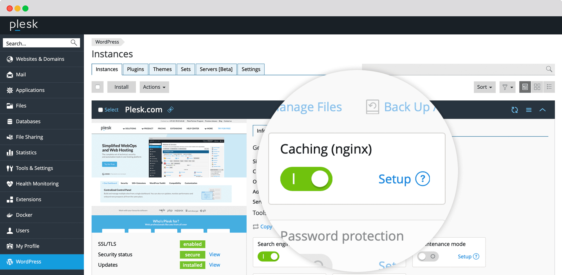 WordPress-Toolkit automatisierte Updates und Backup-Manager